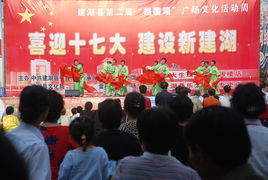 喜迎十七大，建設(shè)新建湖——縣文化館廣場文化活動(dòng)助力文化藝術(shù)交流